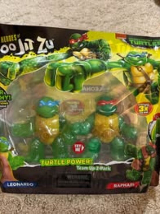 Other - Heroes of Goo Jit Zu TMNT Leonardo Raphael 2-Pack New